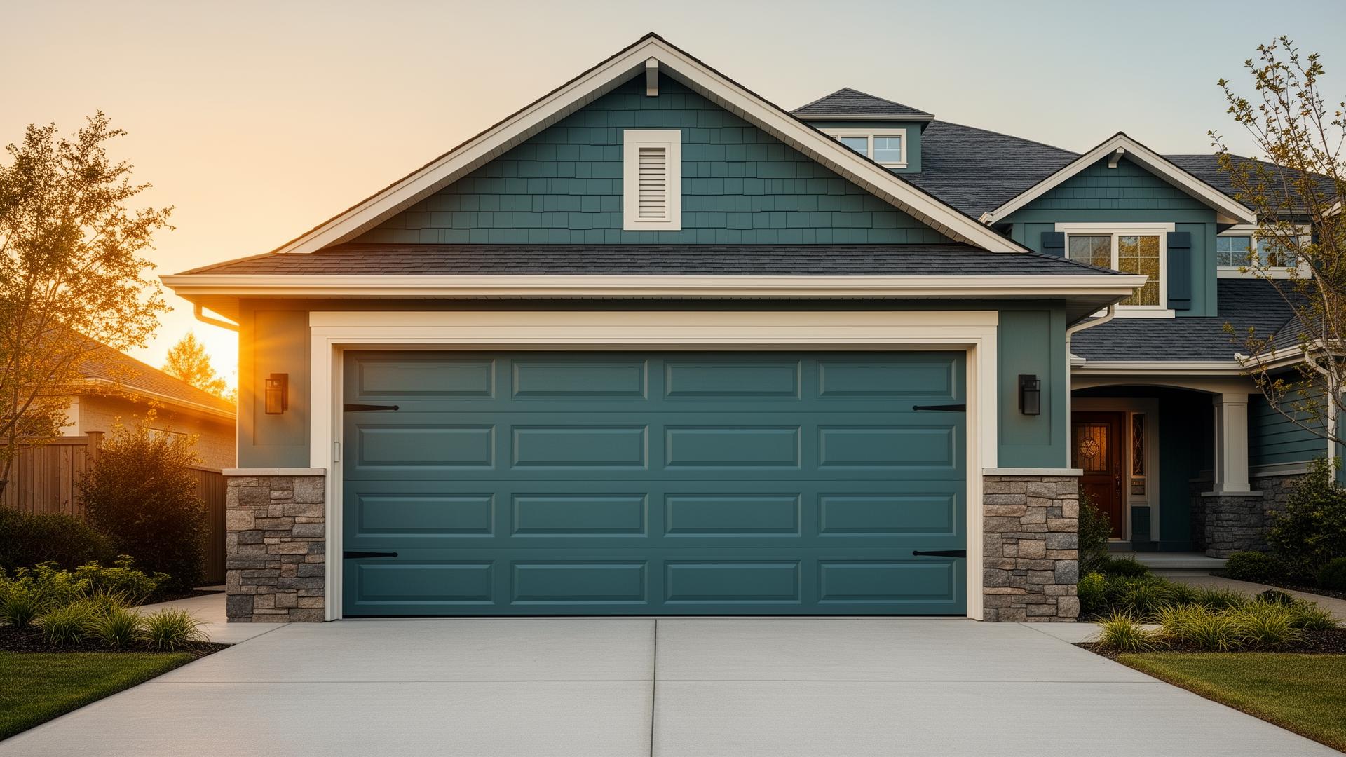 Professional aluminum garage door installation in Denton NC